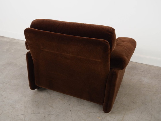 Image 1 of Brauner Sessel Coronado, italienisches Design, 1960er Jahre, Hersteller: B&B Italia, Designer: Tobia Scarpa