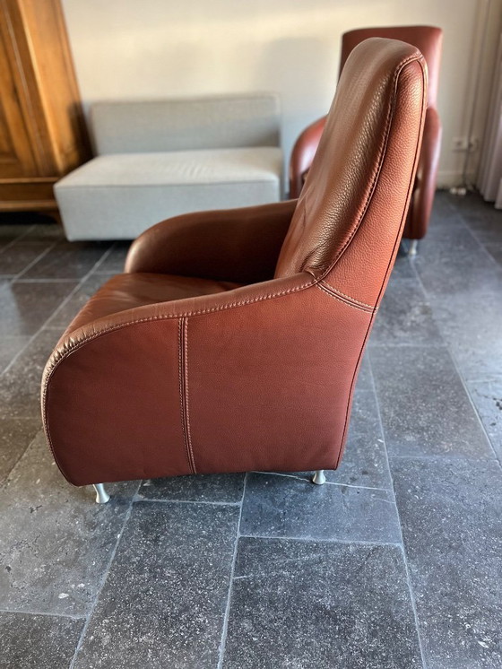 Image 1 of 2 cómodos sillones de cuero