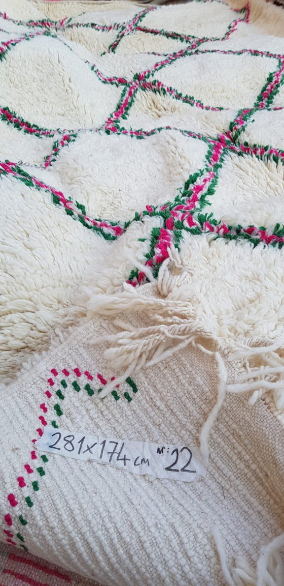 Image 1 of Handgeknoopt Berber kleed wol 281x174cm