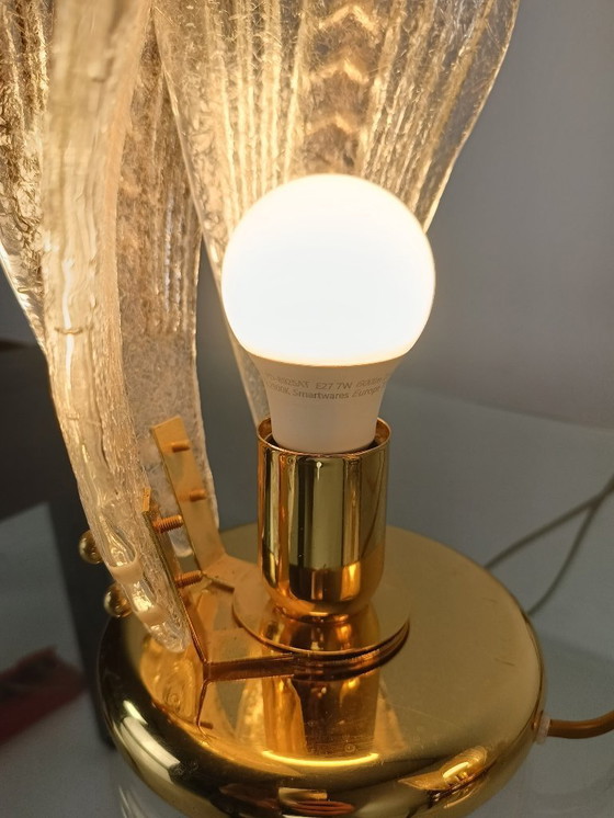 Image 1 of Italian Murano Glass Petali Table Lamp, 1970s