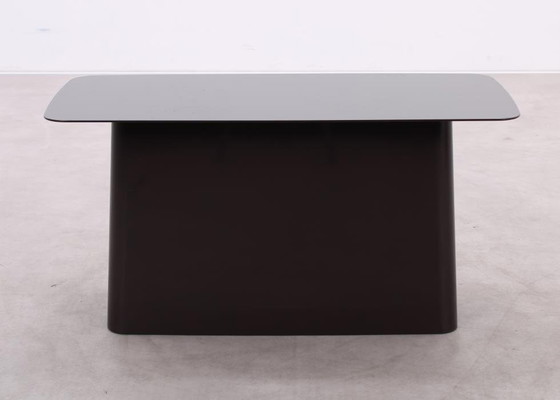 Image 1 of Vitra Metal Side Table Chocolate Brown