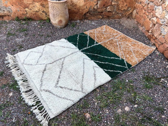 Image 1 of Tappeto marocchino in lana – Design unico e realizzato a mano, 250 cm x 150 cm