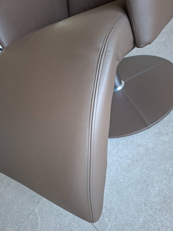 Fauteuil inclinable en cuir Durlet Aston – Design par Anita Schmidt – Fauteuils d'appoint, Leather (photo 13 of 15)