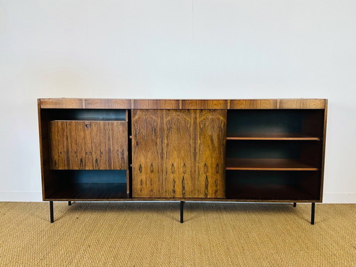 Tall Scandinavian sideboard in rosewood, 1960