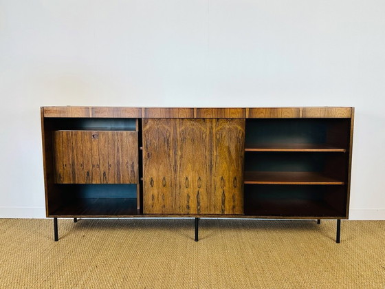 Image 1 of Tall Scandinavian sideboard in rosewood, 1960