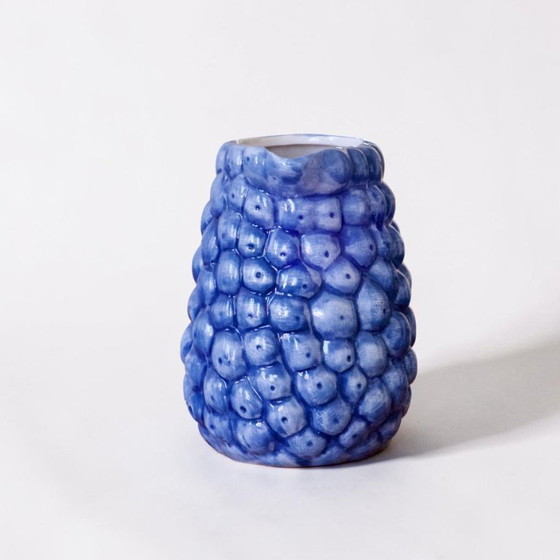 Image 1 of Trio di caraffe vintage in terracotta color mirtillo
