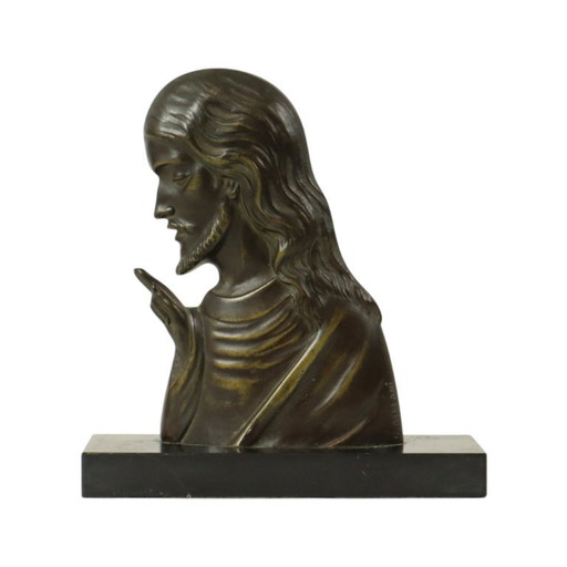 Statue Art Déco en bronze Melani