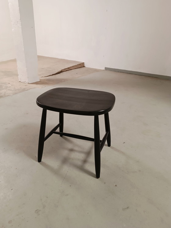 Image 1 of Ilmari Tapiovaara black stool 
