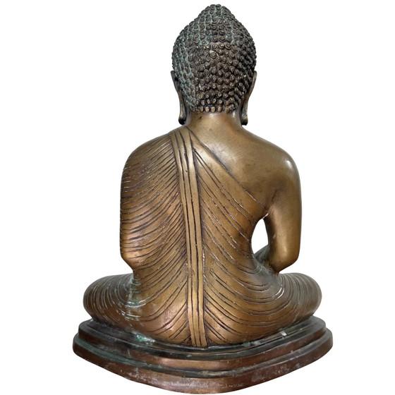 Quiete Interiore & Concentrazione – Buddha Thai-Lao Antico (XIX Secolo) – Sculture, Bronze (photo 6 of 10)