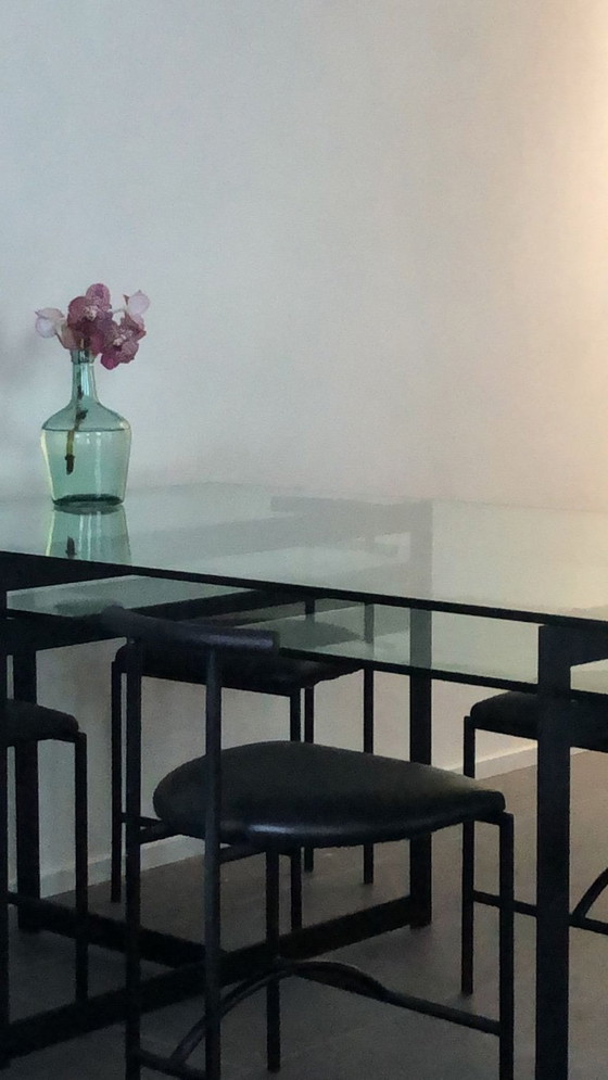 Image 1 of Sedie modello Tokio di Rodney Kinsman per Bieffeplast, Italia, anni '80, set di 4