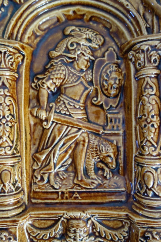 Image 1 of Juego de 2 azulejos para estufa, Villeroy & Boch