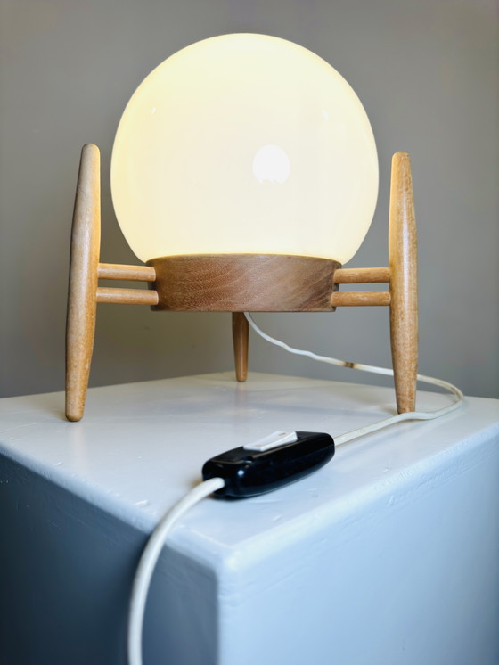 Image 1 of LÁMPARA DE MESA DE KRÁSNÁ JIBZA PARA ULUV, ANTIGUA CHECOSLOVAQUIA, años 50