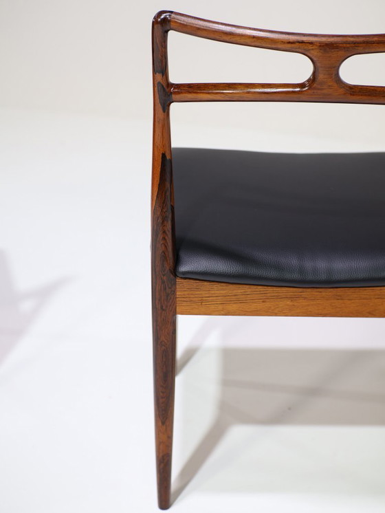 Image 1 of 6x Johannes Andersen 94 Esszimmerstühle aus Palisander