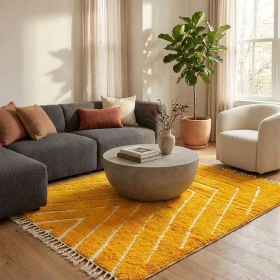 Image 1 of Authentic handwoven Berber rug, 200x300 cm