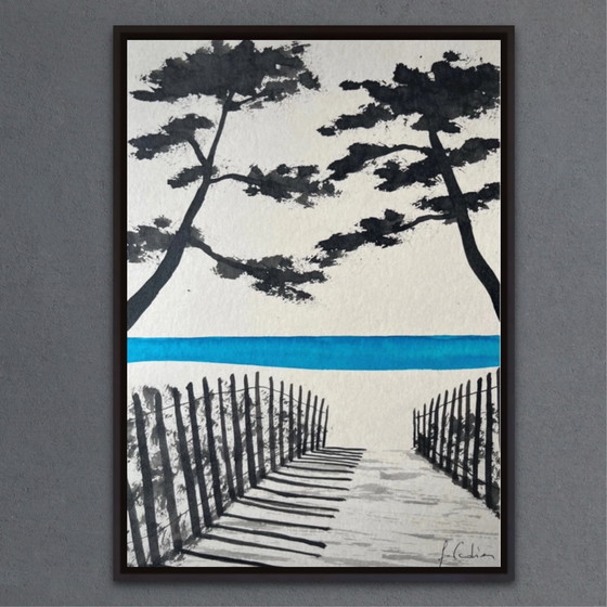 Image 1 of Artist's sketch 21x15cm