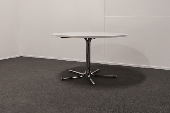 Image 1 of Round Dining Room Table By Pascal Mourgue For Steiner
