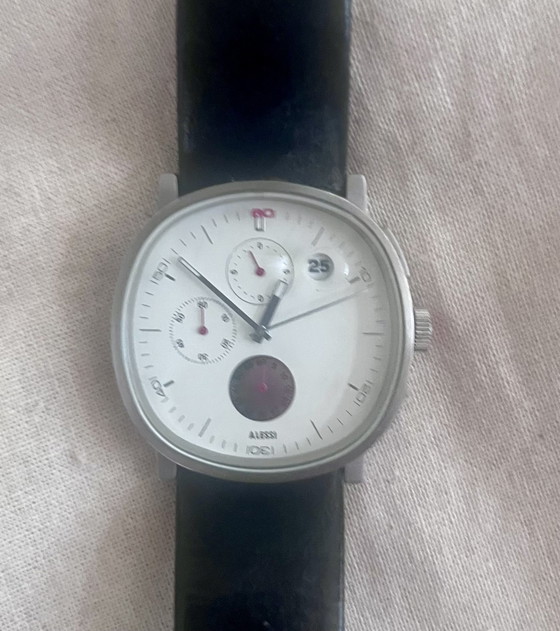 Alessi Tic Chrono AL5019 – Piero Lissoni Designhorloge – Klokken, Metal (photo 4 of 5)