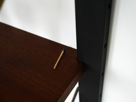 Image 1 of Teak wall unit, Danish design, 1960s, production: Denmark