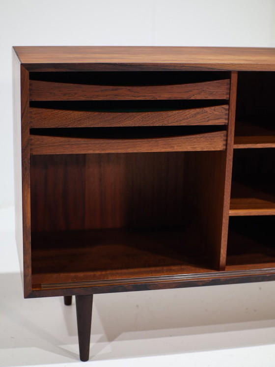 Buffet bas en palissandre vintage danois années 60, Bois, Marron, Mid Century Modern (photo 6 sur 15)