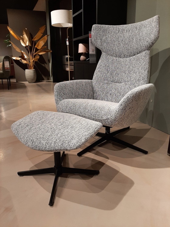 Ibara + footstool – INHOUSE, Armchairs, Plastic, Textile (photo 2 of 5)