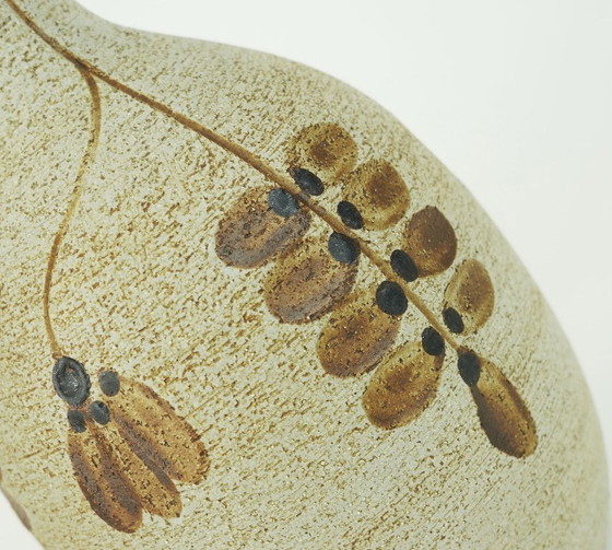 Image 1 of vintage sgrafo ceramic VASE sgrafo modern peter mueller 1970s model 1976