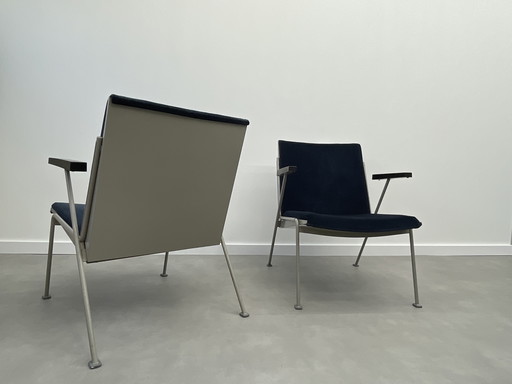 Oasis Lounge armchairs by Wim Rietveld for Ahrend de Cirkel, 1958
