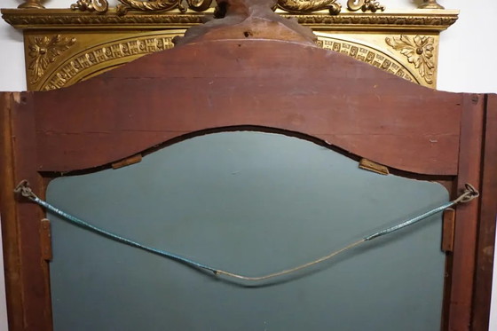 Specchio grande in mogano intagliato, 110x180 cm – Wood (photo 19 of 19)