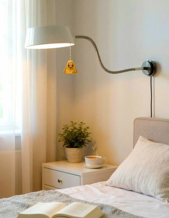JUMO 750 wall light, brand new and original - 1950s industrial style – Metal, Chrome (photo 14 of 15)