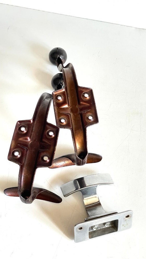 Image 1 of 3 Vintage Antieke Metalen PADS