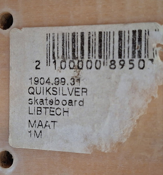 "Vintage Collectors" Lib Tech Skateboard Deck Y2K ERA – Wall decoration, Fiberglass, Wood (photo 9 of 9)
