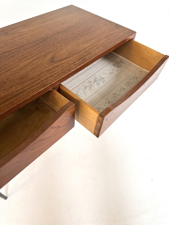 Image 1 of Armoire murale vintage en teck des années 60