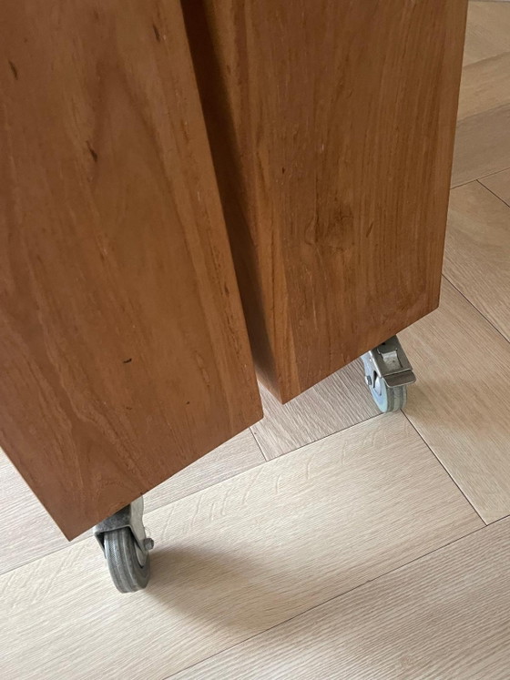 Ethnicraft sidetable teakhout masief 166x40x101 – Consoles (photo 7 of 7)