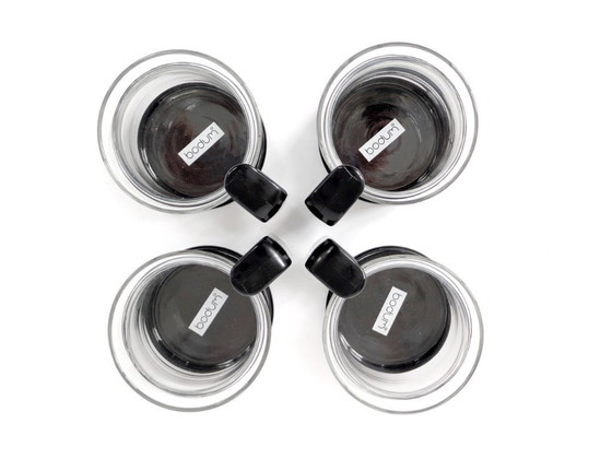 Image 1 of Vintage Bodum Brazil Coffee Cups, Set of 4, Carsten Jørgensen Design
