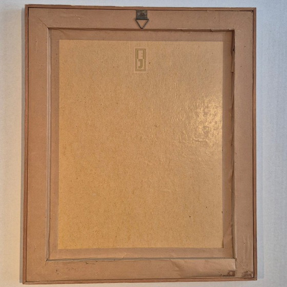 Oskar H. Hagemann – “Mädchenkopf”, 1952 | Olie op hardboard | Tentoongesteld 1953 – Schilderijen & Tekeningen (photo 4 of 6)