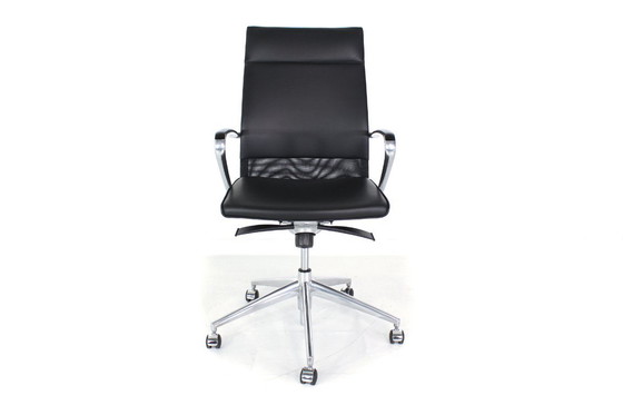 Image 1 of Like new! ART COLLECTION Executive office chair, desk chair with premium leather from the boardroom!