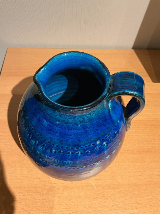 Italian ceramic vase/jug Aldo Londi Bitossi