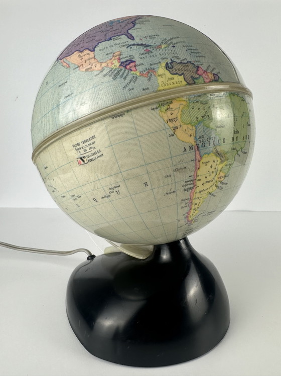 Image 1 of Globe (lampe) vintage - Globe Terrestre
