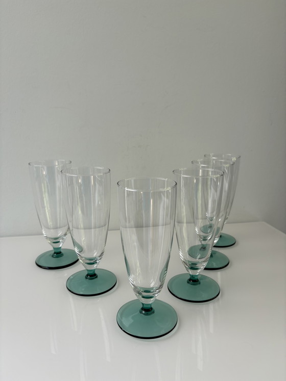 Image 1 of Vintage late ‘60s early ‘70s set of six glasses