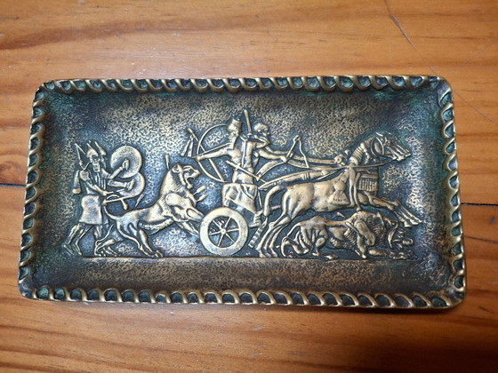 Schmuckschale aus Bronze, 15,3 x 8 cm, 265 Gramm, signiert Max Le Verrier, sehr guter Zustand – Bildhauerei (photo 4 of 5)