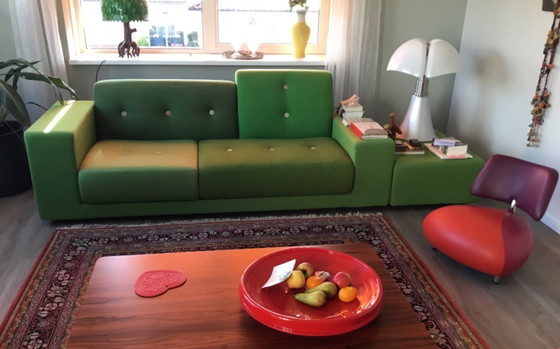 Image 1 of Vitra Polder sofá compacto con Hocker set de 2