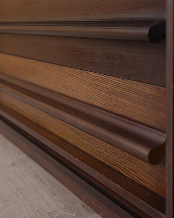 Image 1 of Mobile Cassettiera in legno vintage anni 1960 design italiano