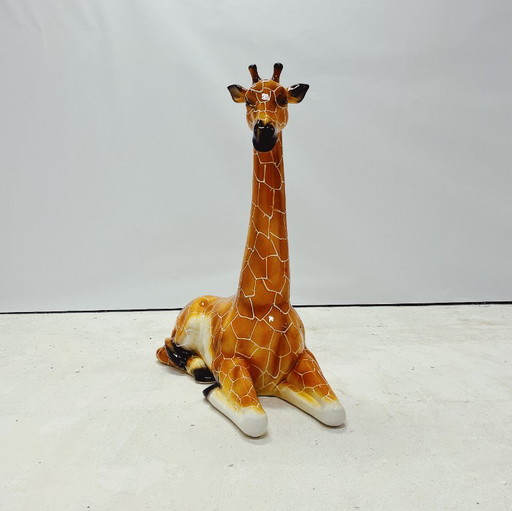 Scultura di giraffa in ceramica – decoratieve objecten, Vintage (photo 2 of 9)