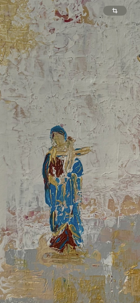 Image 1 of Madonna in vecchio affresco