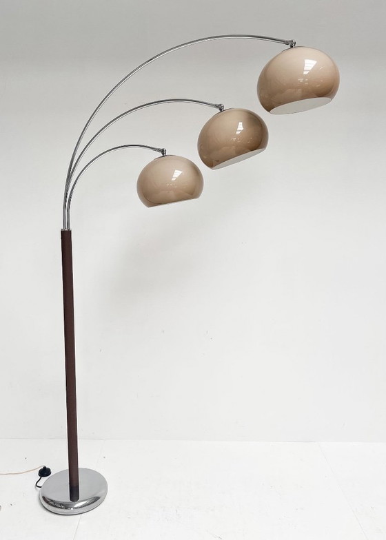 Image 1 of Space Age booglamp van Dijkstra Lampen, 1970's