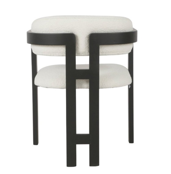 Image 1 of 6 sillas de comedor de lujo Bergamo | Bouclé | Juego de 6 | 700 €
