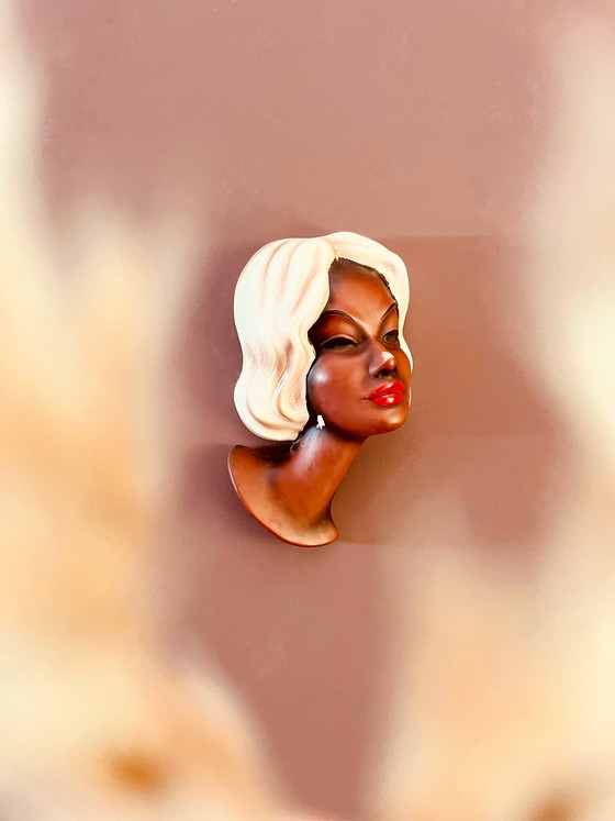 Image 1 of Escultura mural de Cortendorf de la década de 1950 (Marilyn Monroe)