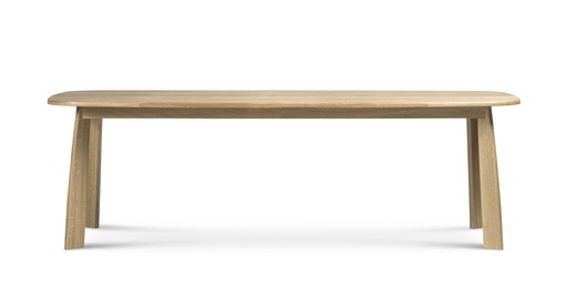 Design tafel Stone – massief eiken – 240 cm