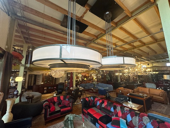 Image 1 of Lampes Art déco de Sir Edwin Lutyens. Midland Bank