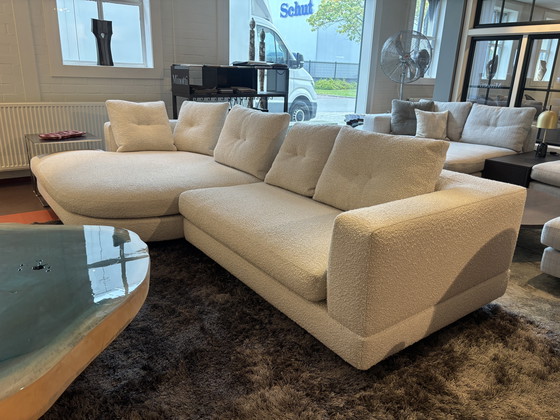 Image 1 of Minotti Alexander modulaire hoekbank boucle stof cat.G