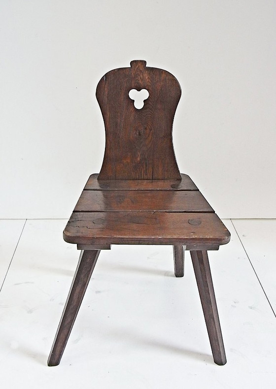 Image 1 of Set da giardino ALFONS, tavolo con 2 sedie, realizzato a mano, in rovere massello, anni '70